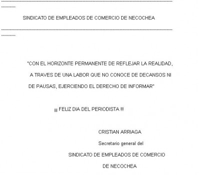 periodistas comercio